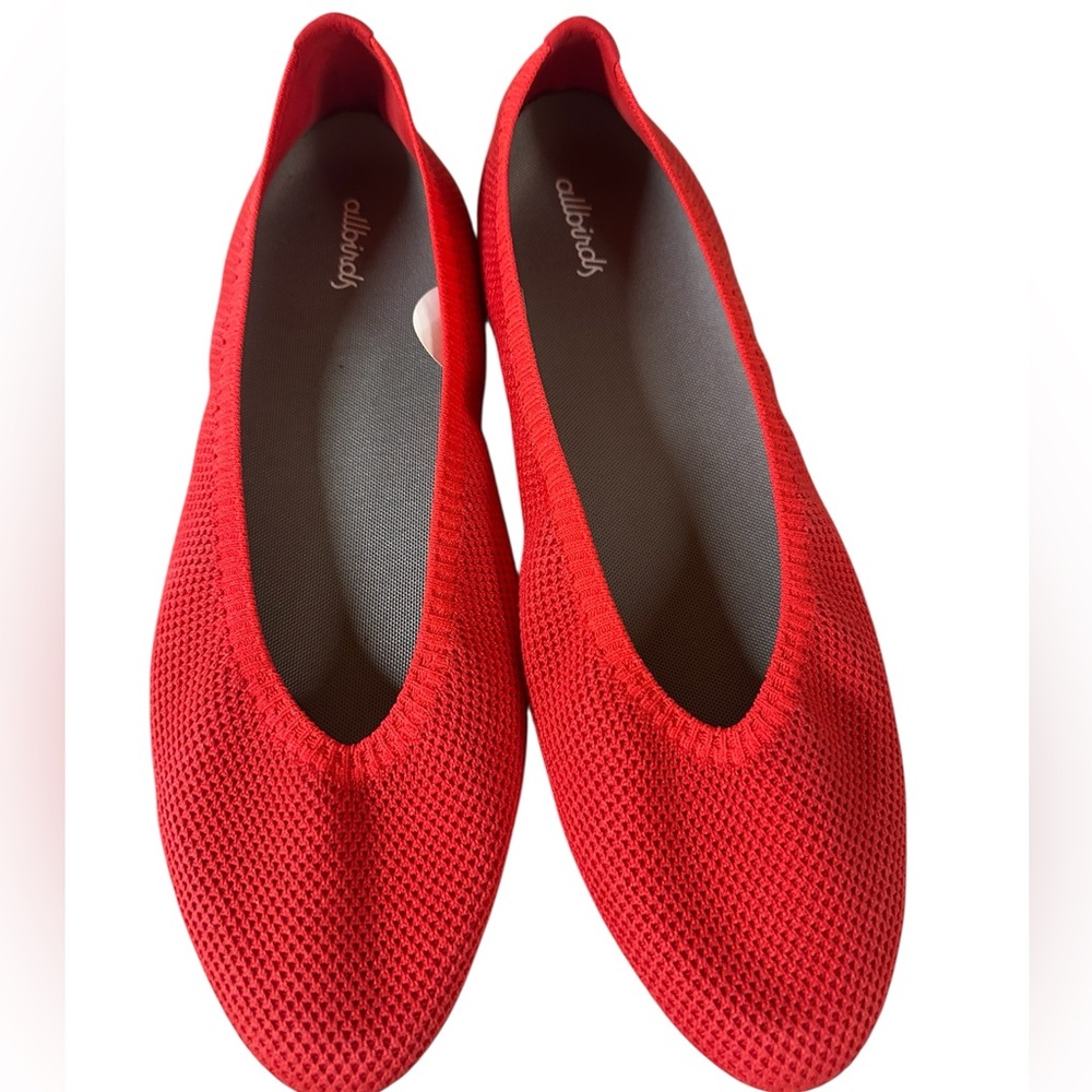 Allbirds Women's Scarlet Red Flats